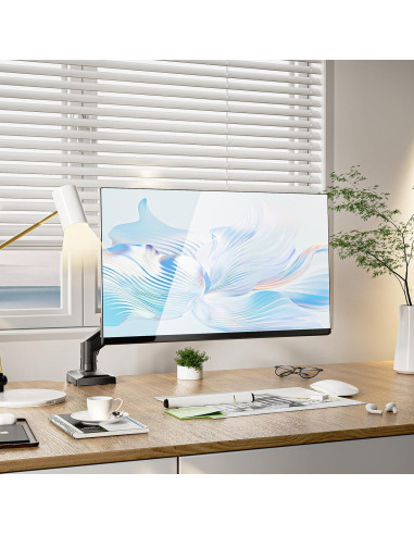 Soporte de Monitor WALI GSMP001N Ajustable 17-34" Negro