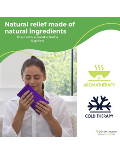 Almohadilla de Alivio de Senos de Menta Nature Creation 19x10cm 2
