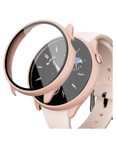 Protector Pantalla Amazfit GTR Mini Rosa - 2 Carcasas PC