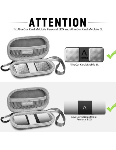 Funda Dura MGZNMTY para Monitor EKG AliveCor Kardia