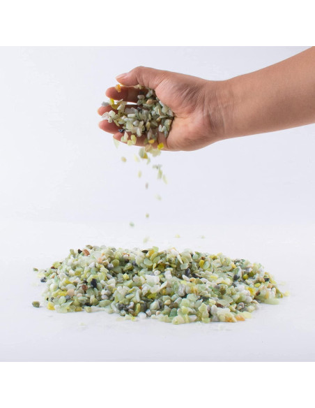 Arena Decorativa Jade 3,18 kg para Suculentas y Cactus