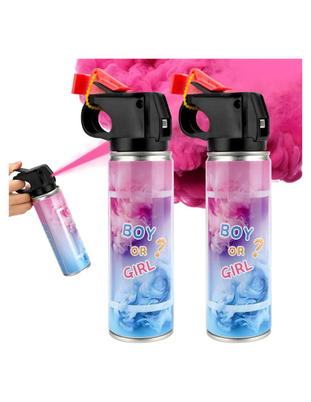 Extintor Revelación de Género QIYVLOS Rosa 0.11 kg