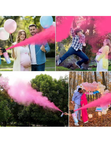 Extintor Revelación de Género QIYVLOS Rosa 0.11 kg