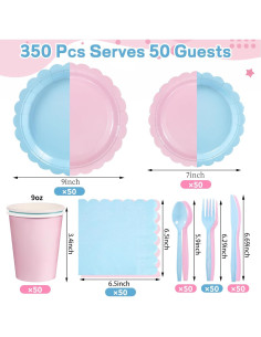 Juego de Vajilla 350 Pcs Revelación de Género Xiangqu 2