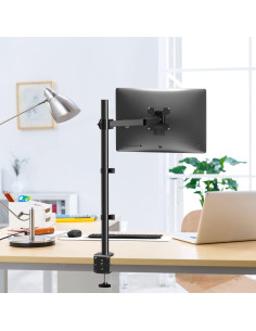 Soporte de Monitor WALI M001XL Alto 80 cm Negro 2