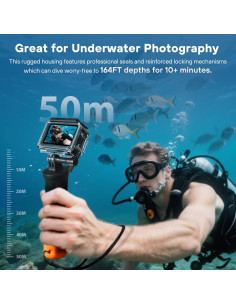 Funda Impermeable STARTRC PHOTO para DJI Action 5 Pro 50M 2