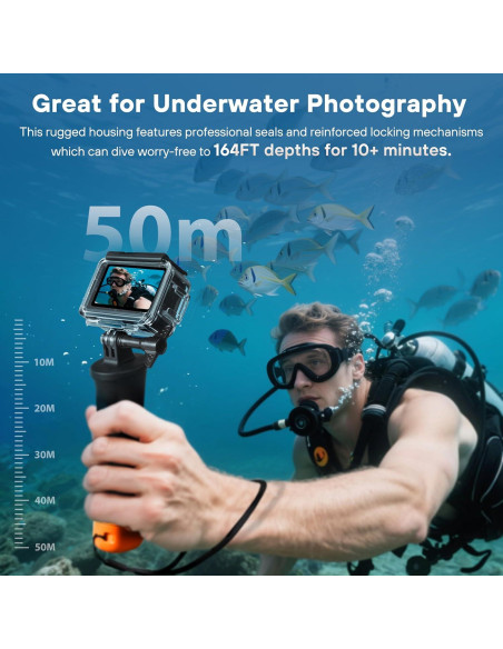 Funda Impermeable STARTRC PHOTO para DJI Action 5 Pro 50M