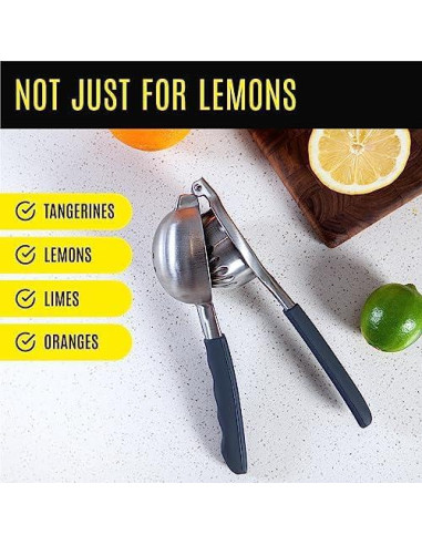 Prensa de Limón KENSINGTON LONDON Manual Acero Inoxidable