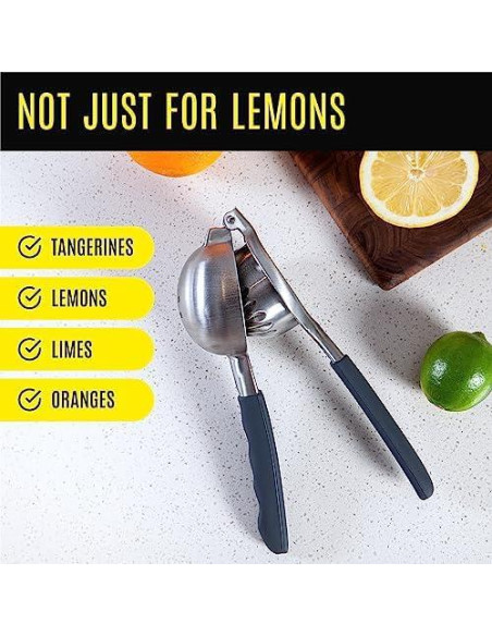 Prensa de Limón KENSINGTON LONDON Manual Acero Inoxidable