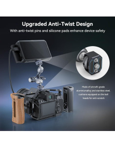 Brazo Mágico Rosette SMALLRIG 17.78cm Soporte para Monitor 2