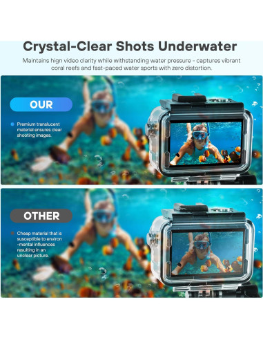 Funda Impermeable STARTRC PHOTO para DJI Action 5 Pro 50M