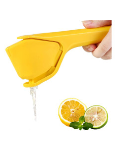 Exprimidor Manual ToGeeKa Amarillo Plegable para Cítricos