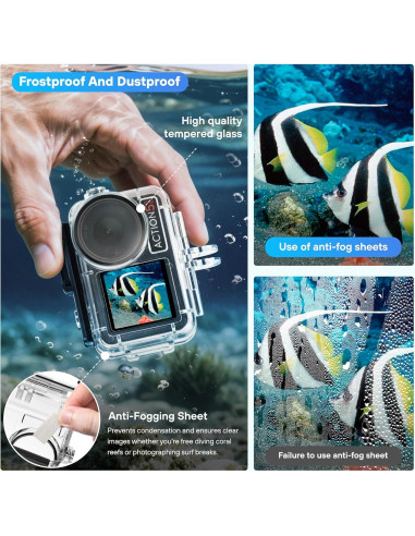 Funda Impermeable STARTRC PHOTO para DJI Action 5 Pro 50M