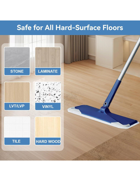 50 Almohadillas Desechables para Mopa Bona 43x13 cm Microfibra