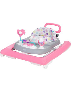 Andador Smart Steps Trend Plus 2-en-1 Rosa con Juguetes 2