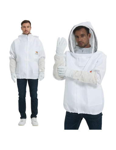 Chaqueta de Apicultura Andes - Unisex XL con Guantes