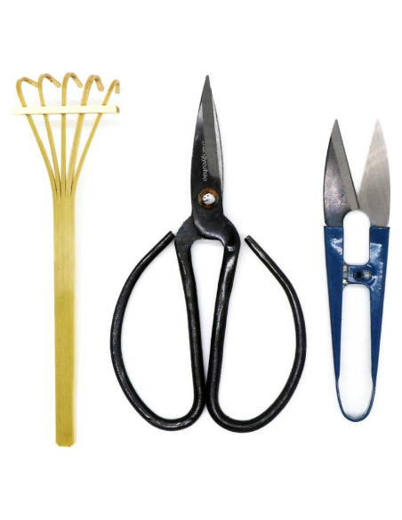 Kebinfen Kit de Herramientas para Podar Bonsai - Set de 3