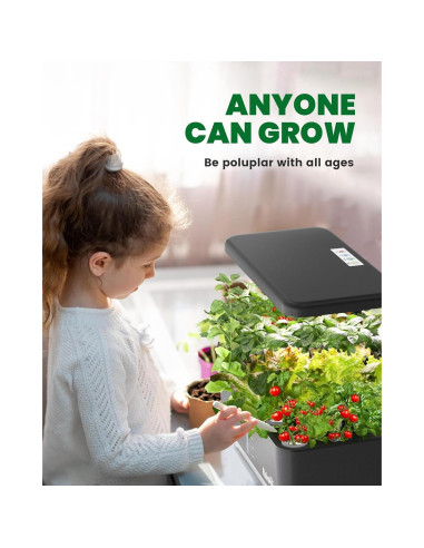 Sistema Hidropónico RAINPOINT 5L con Luz LED y 13 Cápsulas