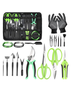 Kit de Herramientas para Bonsai Futurera 21 Piezas Jardinería