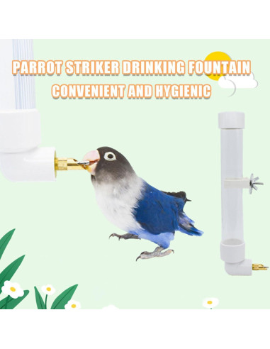 Dispensador Automático de Agua OTKARXUS 130ml para Aves