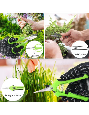 Kit de Herramientas para Bonsai Futurera 21 Piezas Jardinería