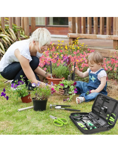 Kit de Herramientas para Bonsai Futurera 21 Piezas Jardinería