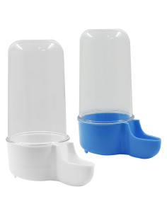Comedero para Aves Uenhoy 200 ml 2 Pcs Dispensador Agua