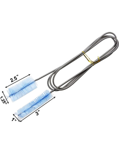 Cepillos de limpieza de acuarios AQUANEAT, 2 piezas