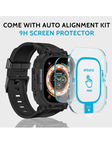 Funda amBand para Apple Watch Ultra 2/1 49mm con protector