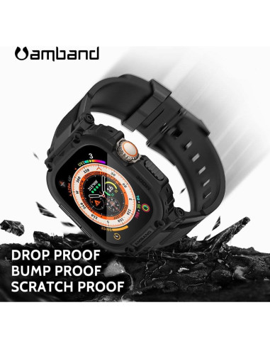 Funda amBand para Apple Watch Ultra 2/1 49mm con protector