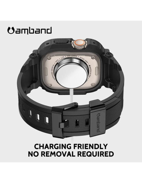 Funda amBand para Apple Watch Ultra 2/1 49mm con protector
