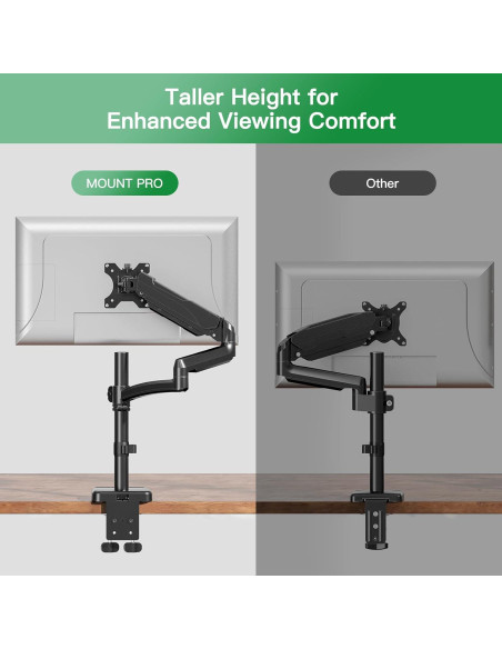 Soporte de Monitor MONTAR PRO Ajustable 13-32" 8.99kg