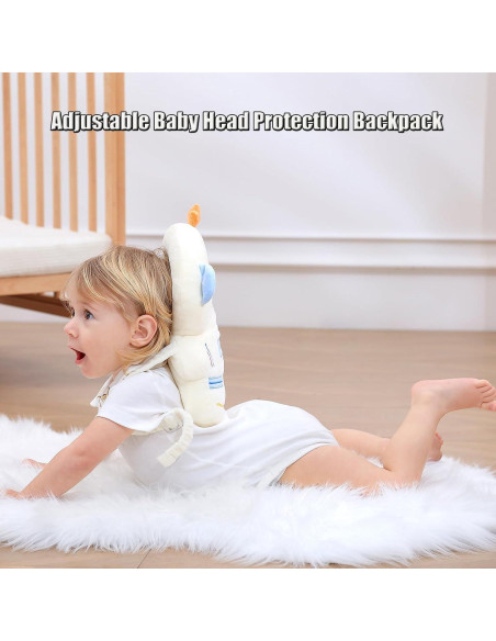 Protector de Cabeza Bebé Feidoog con 3 Rodilleras Astronautas