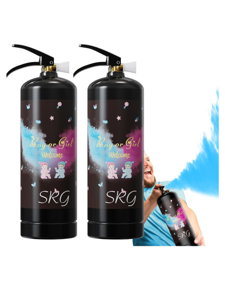 Extintor de Revelación de Género SRG Giant Azul 0.73 kg