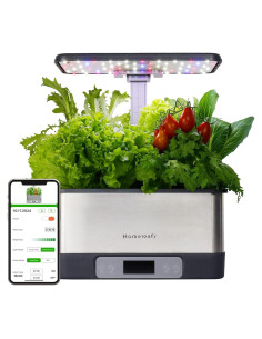 Sistema Hidropónico Homeleafy 8-Pods Jardín Interior LED