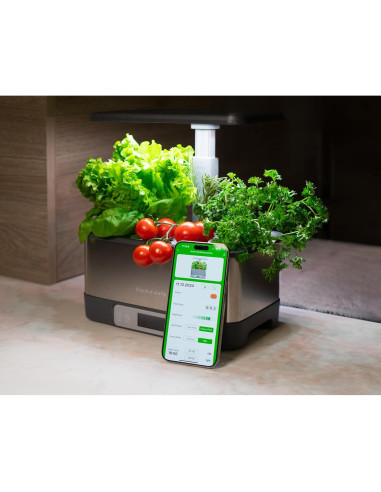 Sistema Hidropónico Homeleafy 8-Pods Jardín Interior LED