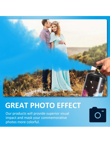 Extintor de Revelación de Género SRG Giant Azul 0.73 kg