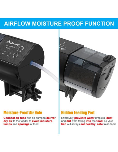 Alimentador Automático de Peces DaToo DT-638 - Acuario Pequeño