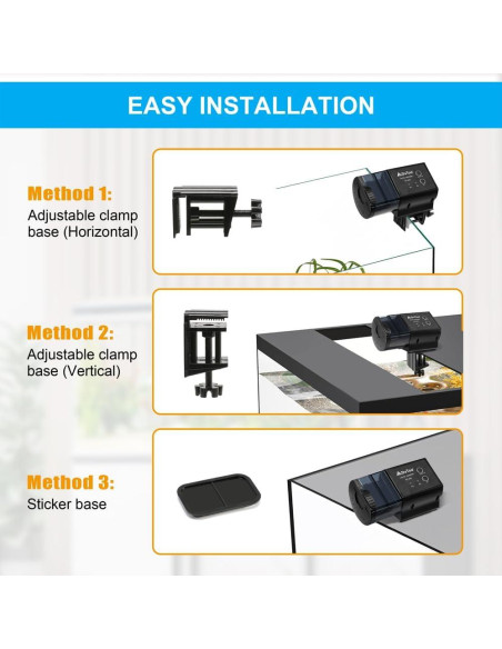 Alimentador Automático de Peces DaToo DT-638 - Acuario Pequeño