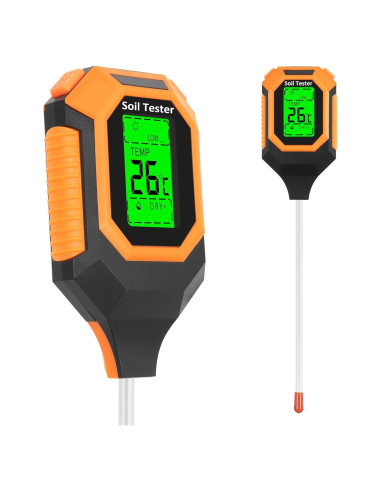 Medidor de Suelo 4-en-1 IRTOV pH/Humedad/Temperatura/Luz