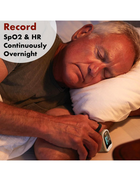 Monitor de Oxígeno EMAY EMO-80 con Grabación y App