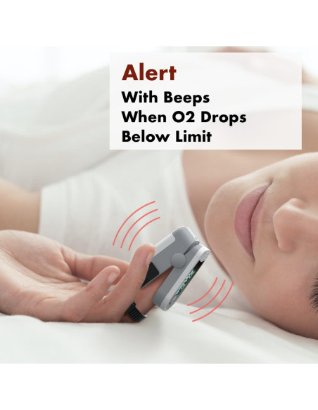 Monitor de Oxígeno EMAY EMO-80 con Grabación y App