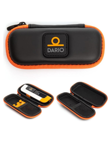 Bolsa de Viaje DARIO para Monitor de Glucosa - Negra