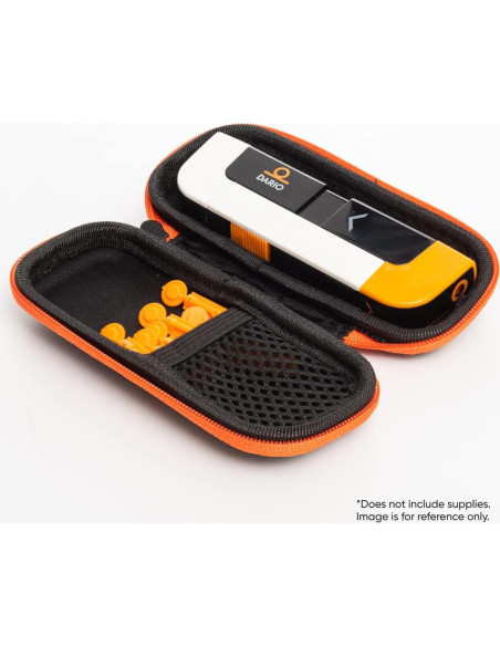 Bolsa de Viaje DARIO para Monitor de Glucosa - Negra