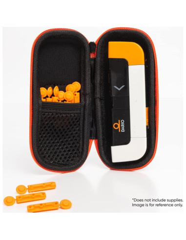 Bolsa de Viaje DARIO para Monitor de Glucosa - Negra