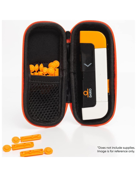 Bolsa de Viaje DARIO para Monitor de Glucosa - Negra