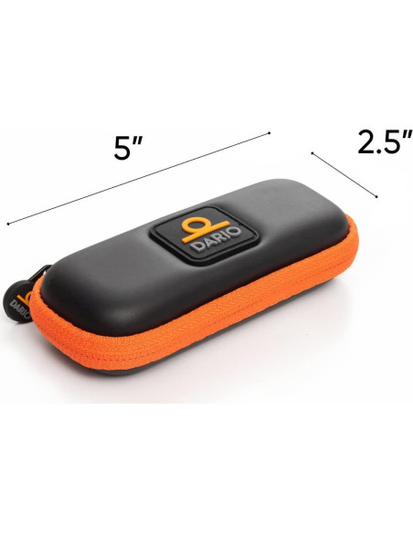 Bolsa de Viaje DARIO para Monitor de Glucosa - Negra