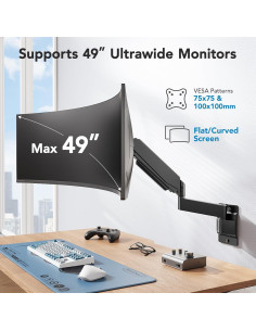 Soporte de Pared para Monitor Ultrawide HUANUO 10-49" 19,96 kg 2