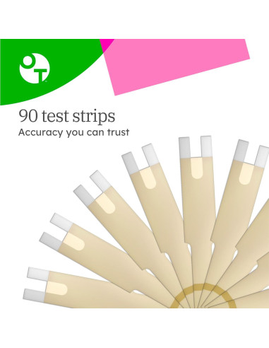 Tiras de Prueba OneTouch Verio - 90 Tiras para Diabetes