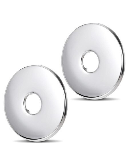 Paquete de 2 Flanges de Brazo de Ducha Isslly 8 cm Acero Inoxidable
